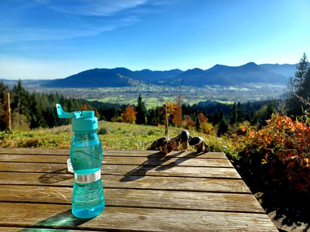 Ferienwohnung Geierstein Wackersberg Bagian luar foto