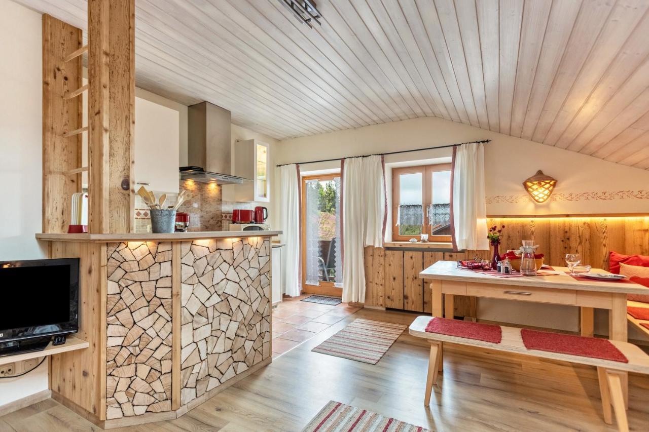 Ferienwohnung Geierstein Wackersberg Bagian luar foto